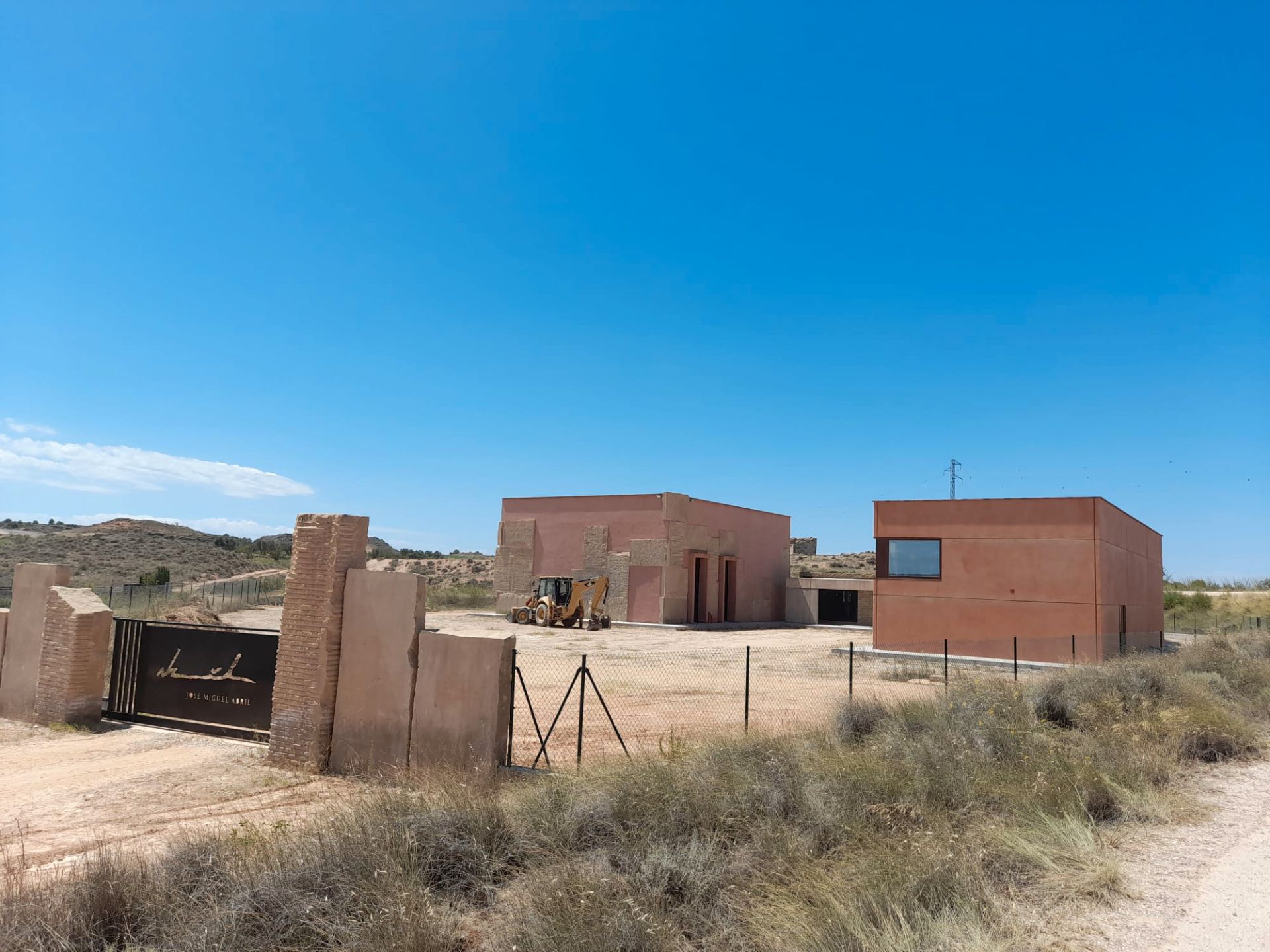 Exterior view of Land for sale in Alcañiz