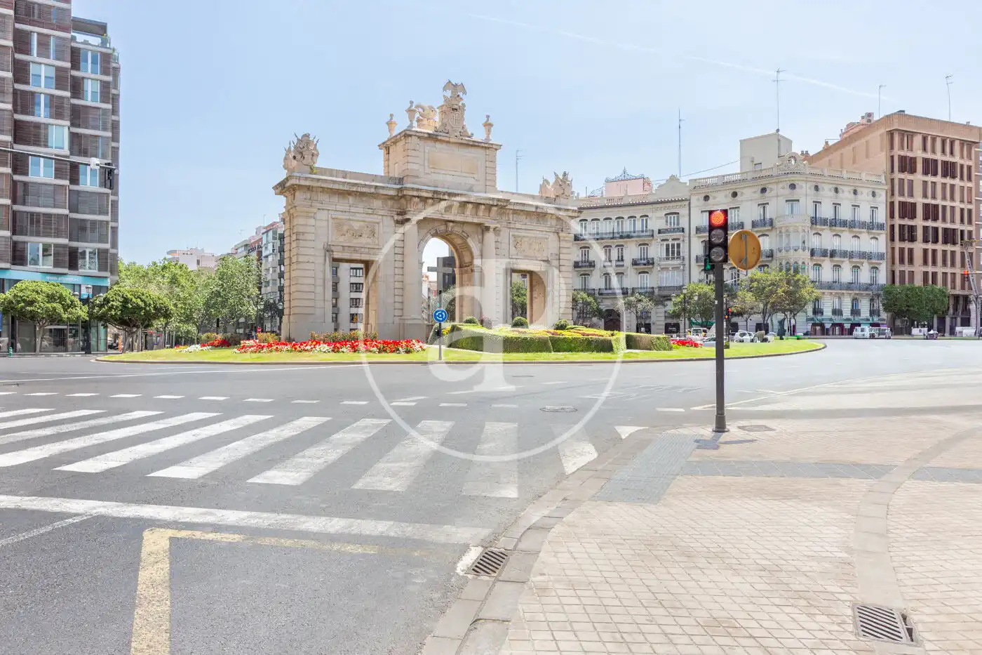 Exterior view of Flat for sale in Valencia  with Air Conditioner, Heating and Furnished