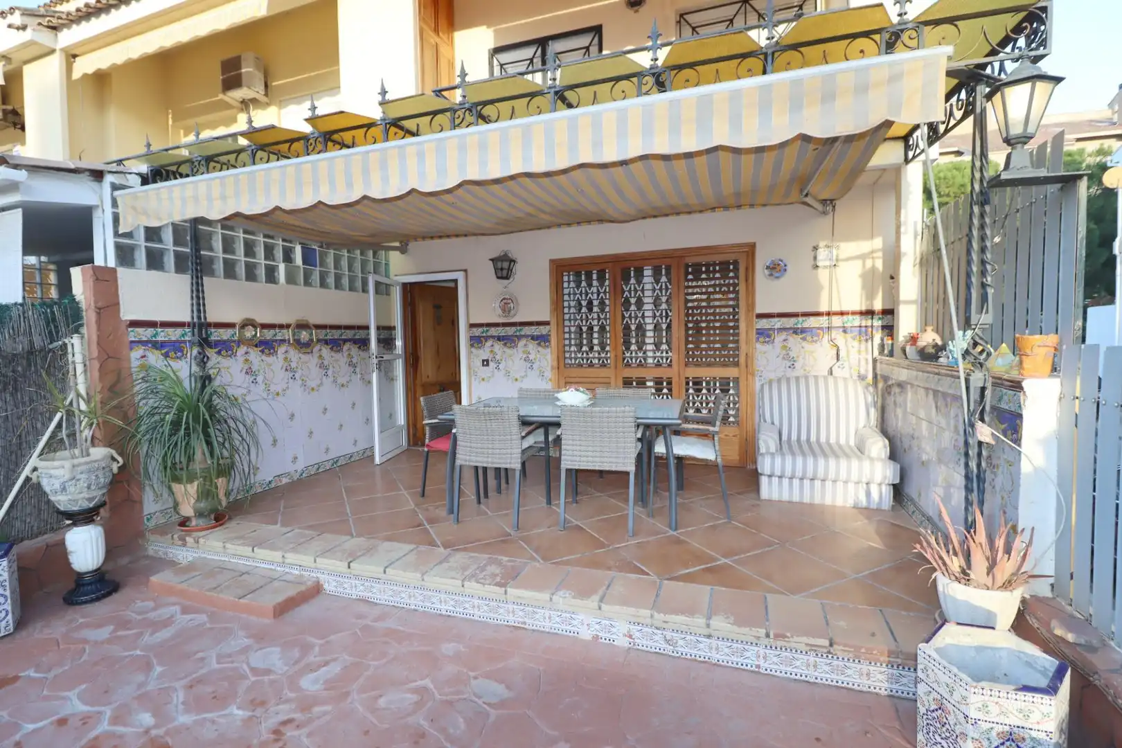 Terrassa de Casa adosada de lloguer en Godella amb Aire condicionat, Calefacció i Jardí privat