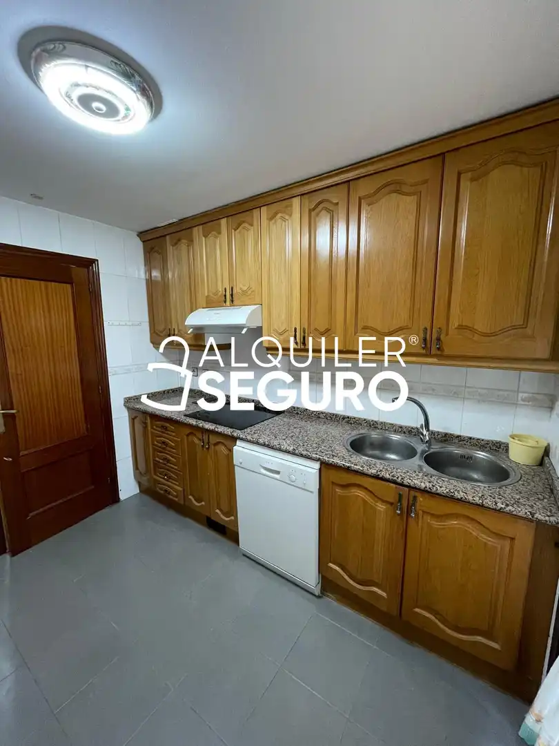 Kitchen of Flat for rent in Madrid  with Air Conditioner, Heating and Swimming Pool