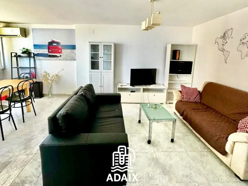Living room of Flat for sale in Alicante / Alacant  with Air Conditioner and Furnished