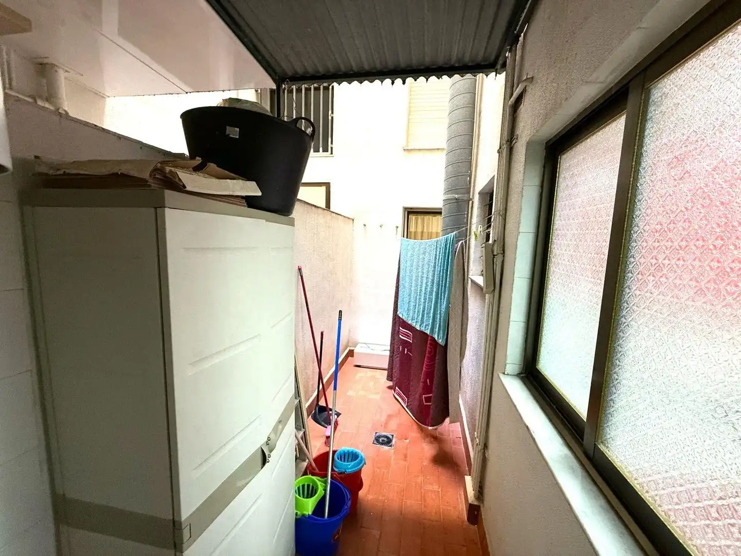 Terraza de Apartamento de alquiler en Torrevieja con Aire acondicionado, Terraza y Amueblado