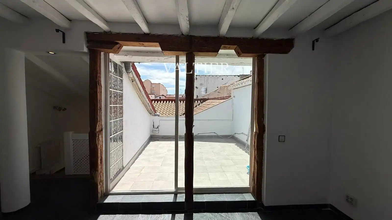 Terraza de Dúplex de alquiler en Madrid con Aire acondicionado y Terraza