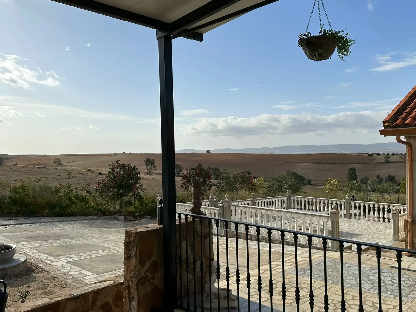 Terrassa de Casa o xalet en venda en Magacela amb Jardí privat, Terrassa i Piscina