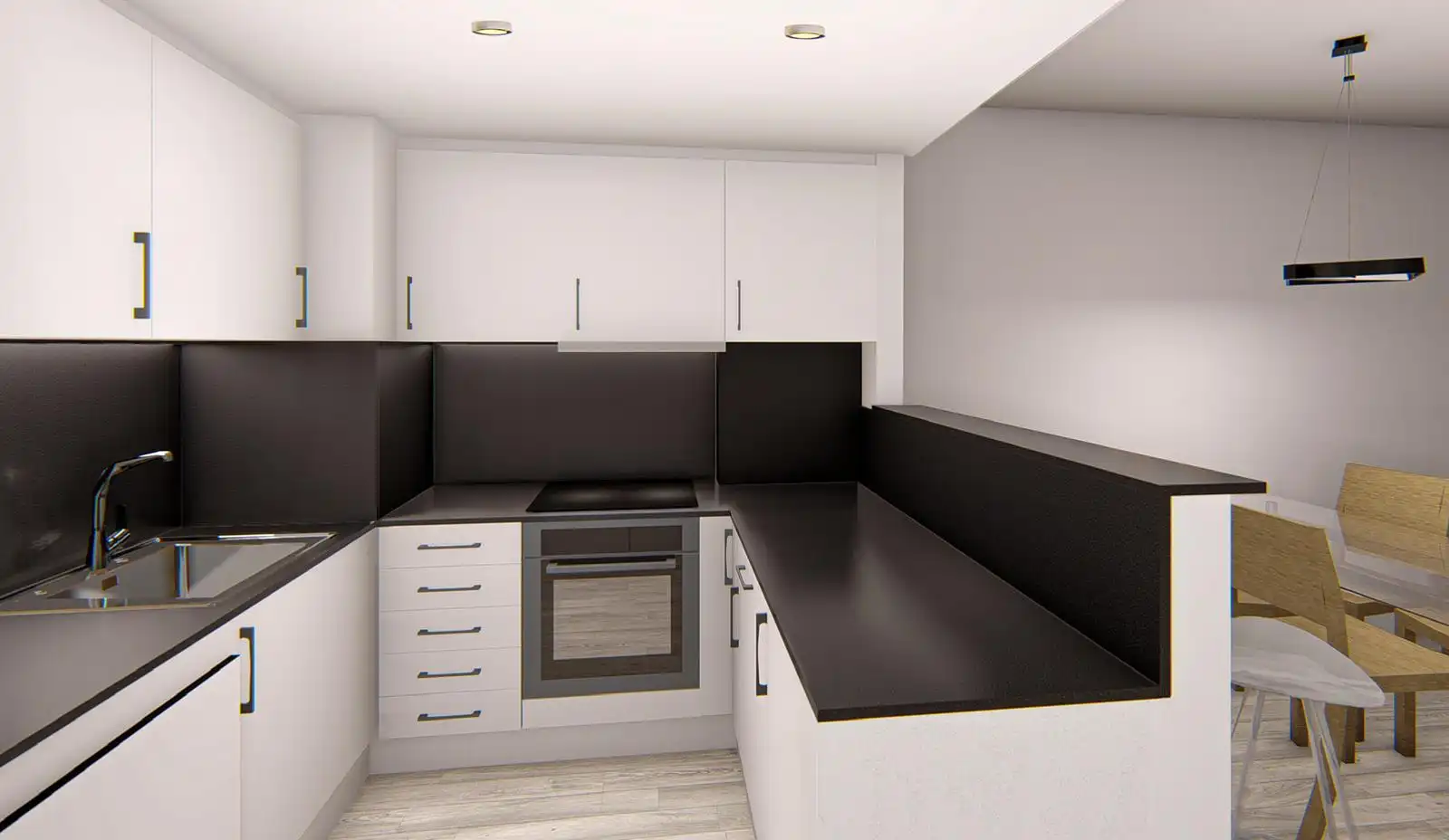 Cocina de Piso en venta en Rubí con Aire acondicionado, Calefacción y Parquet