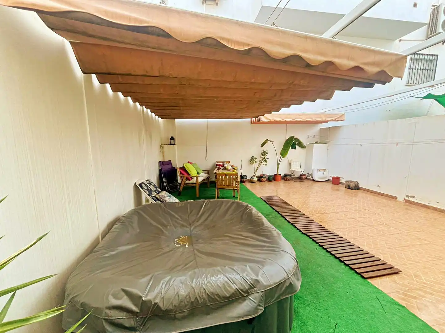 Terrassa de Casa adosada en venda en Cártama amb Aire condicionat, Terrassa i Piscina comunitària