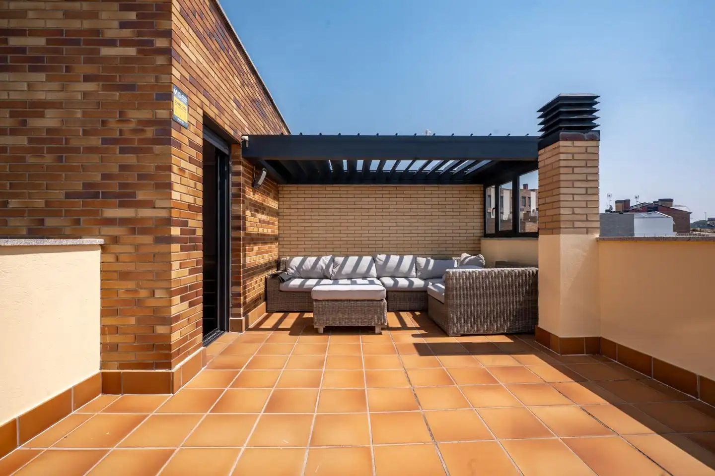 Terraza de Casa adosada en venta en Ávila con Calefacción, Jardín privado y Terraza