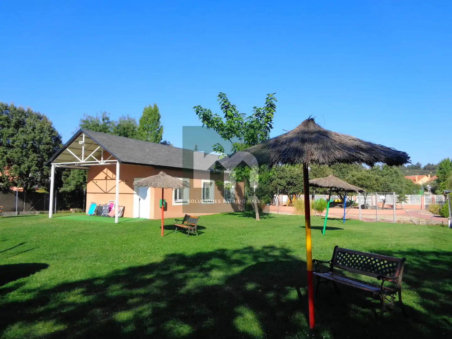 Garden of Houses for sale in Alpedrete  with Heating, Private garden and Terrace