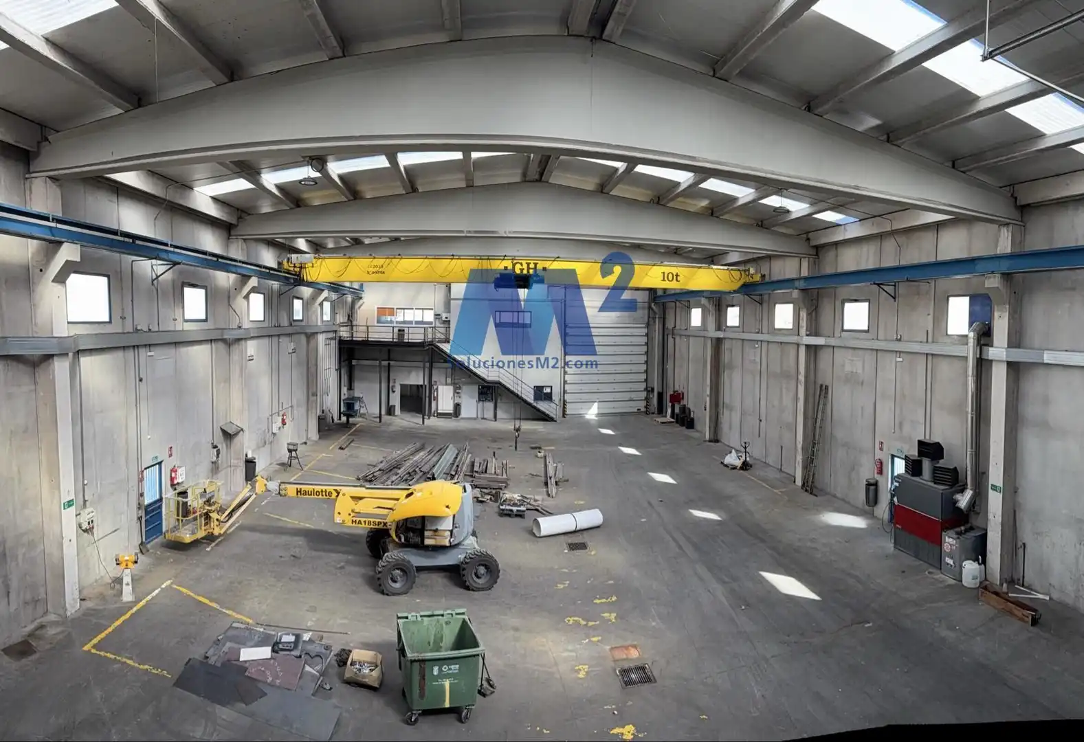 Nau industrial de lloguer en Fuenlabrada