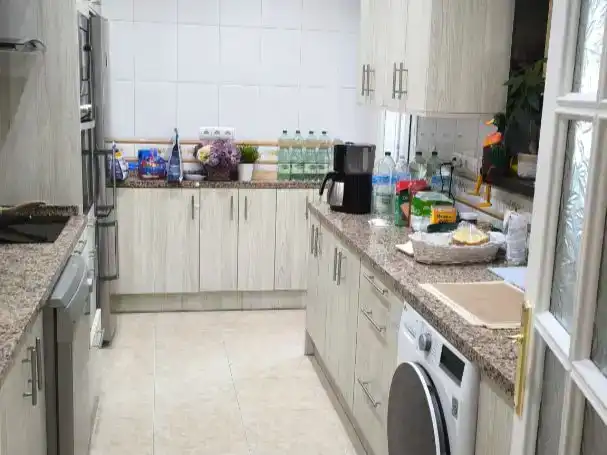 Kitchen of Flat for sale in Vélez-Málaga  with Air Conditioner, Private garden and Storage room