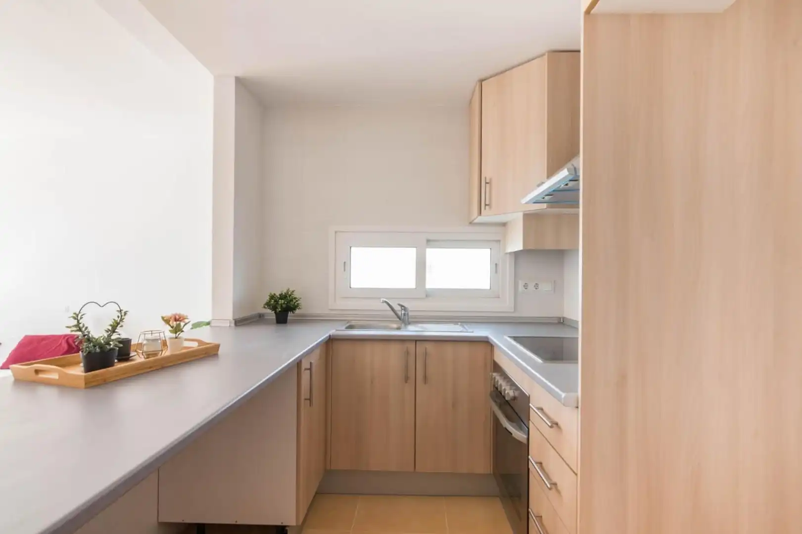 Küche von Dachboden zum Verkauf in Torre-Pacheco mit Privatgarten, Terrasse und Möbliert