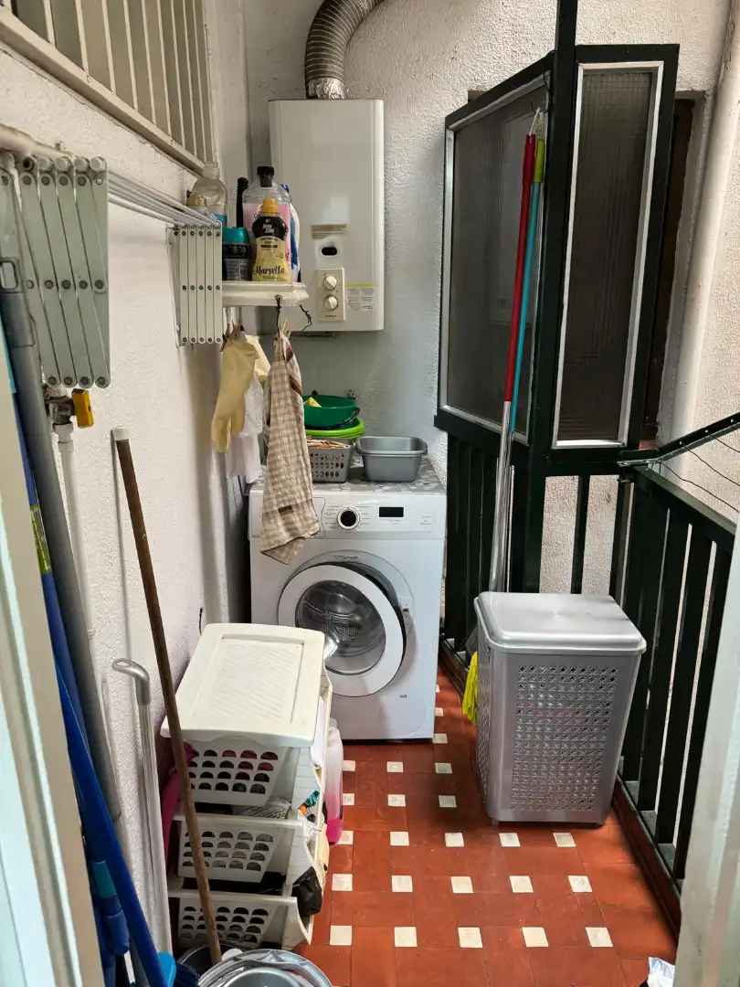 Terraza de Piso en venta en Badalona con Amueblado, Horno y Lavadora