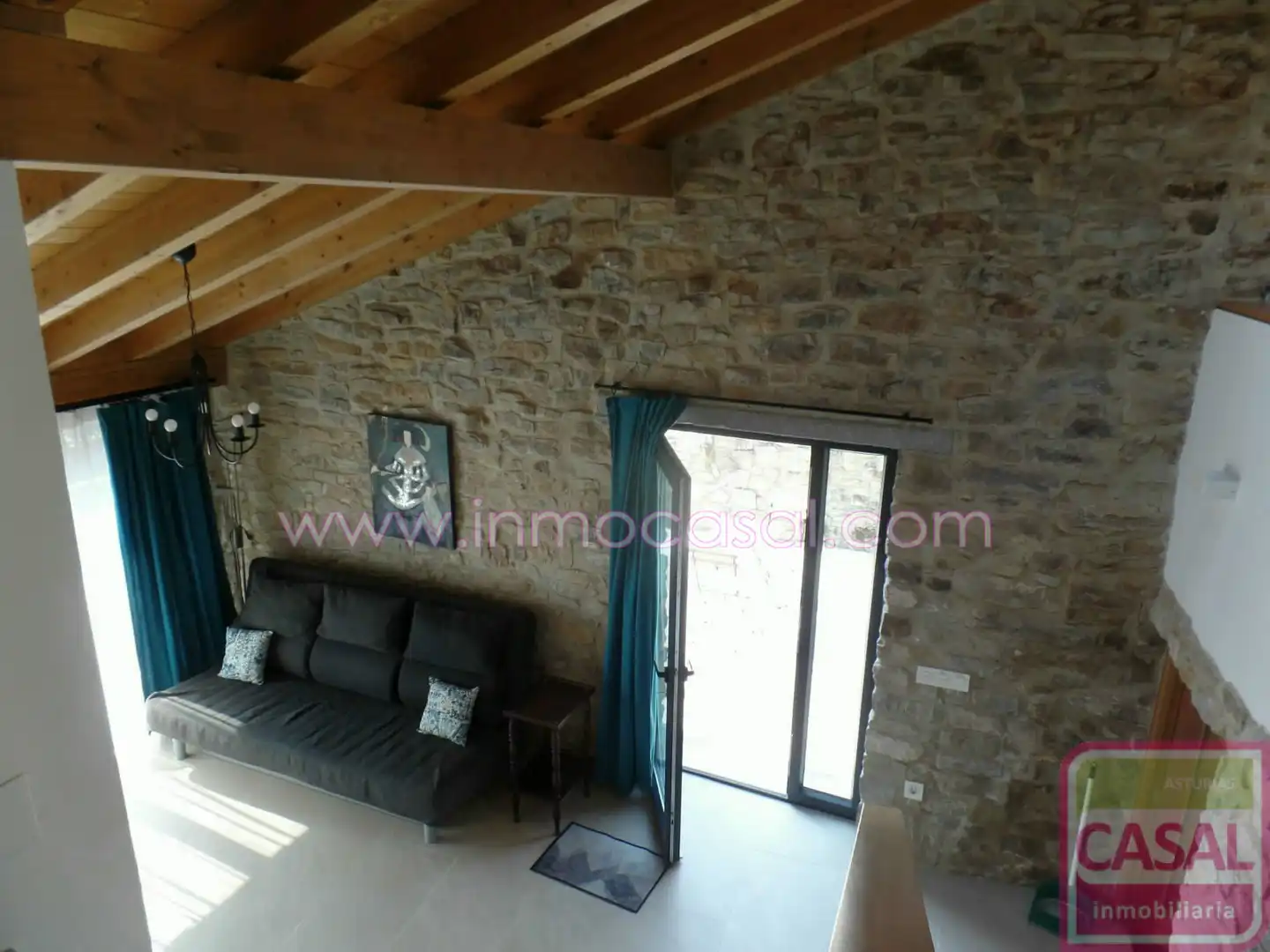 Sala de estar de Casa o chalet de alquiler en Oviedo  con Calefacción, Terraza y Trastero
