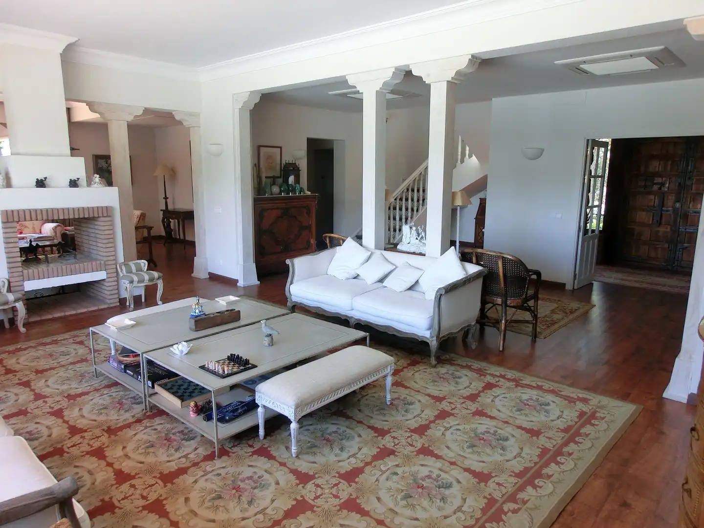 Sala d'estar de Casa o xalet en venda en Toledo amb Aire condicionat, Calefacció i Jardí privat