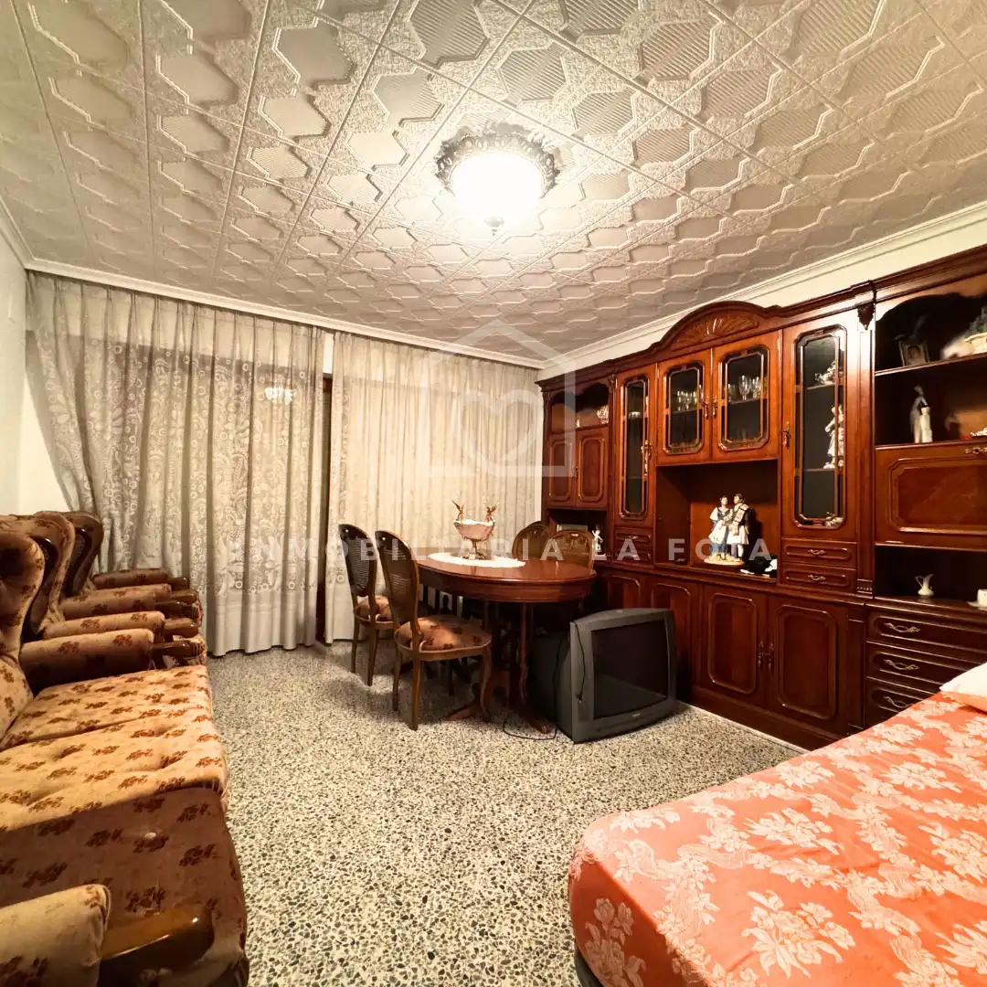 Sala de estar de Casa o chalet en venta en Ibi con Amueblado