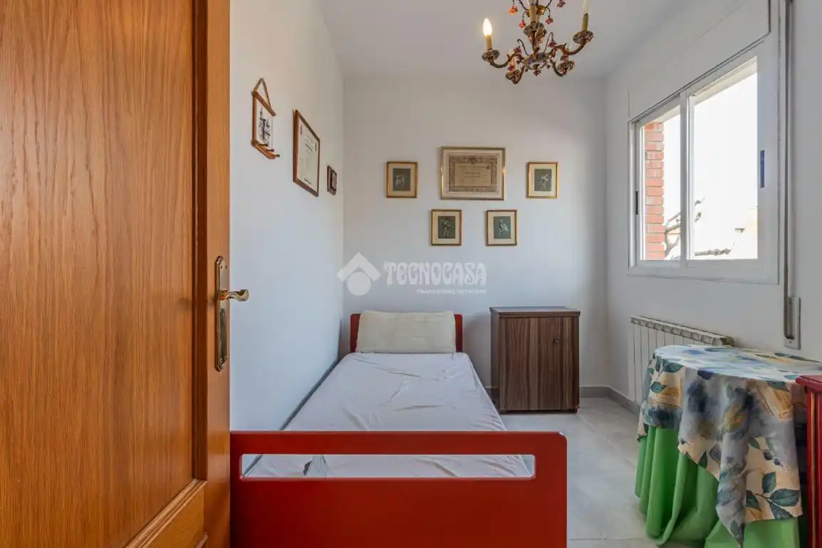 Bedroom of Houses for rent in Sant Cugat del Vallès  with Air Conditioner, Terrace and Balcony
