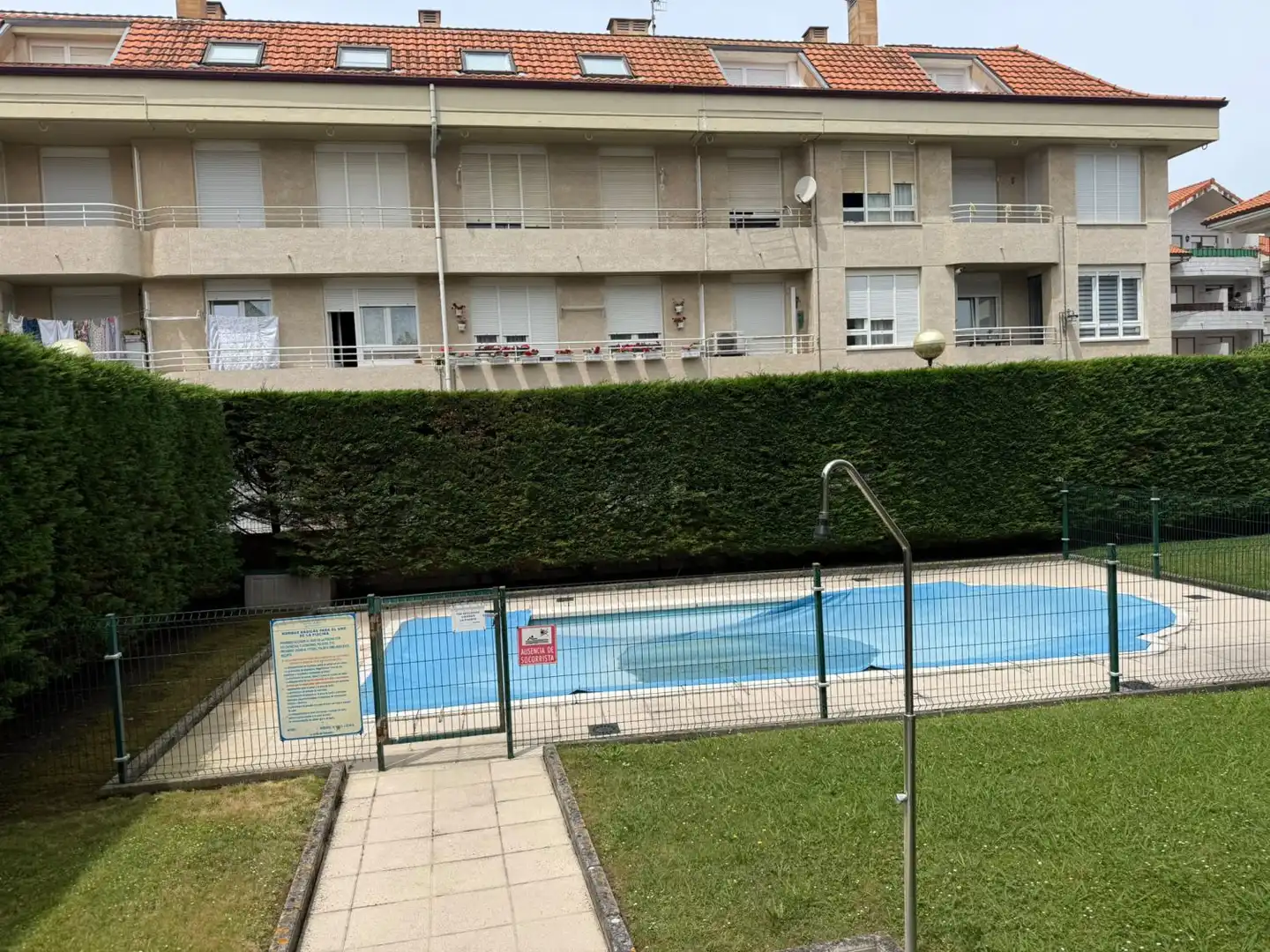 Swimming pool of Flat for sale in Bareyo  with Heating, Parquet flooring and Terrace