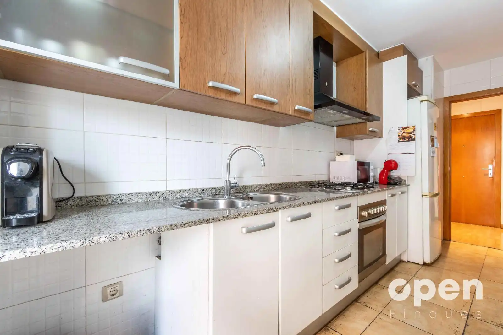 Kitchen of Flat for sale in Terrassa  with Air Conditioner, Heating and Terrace