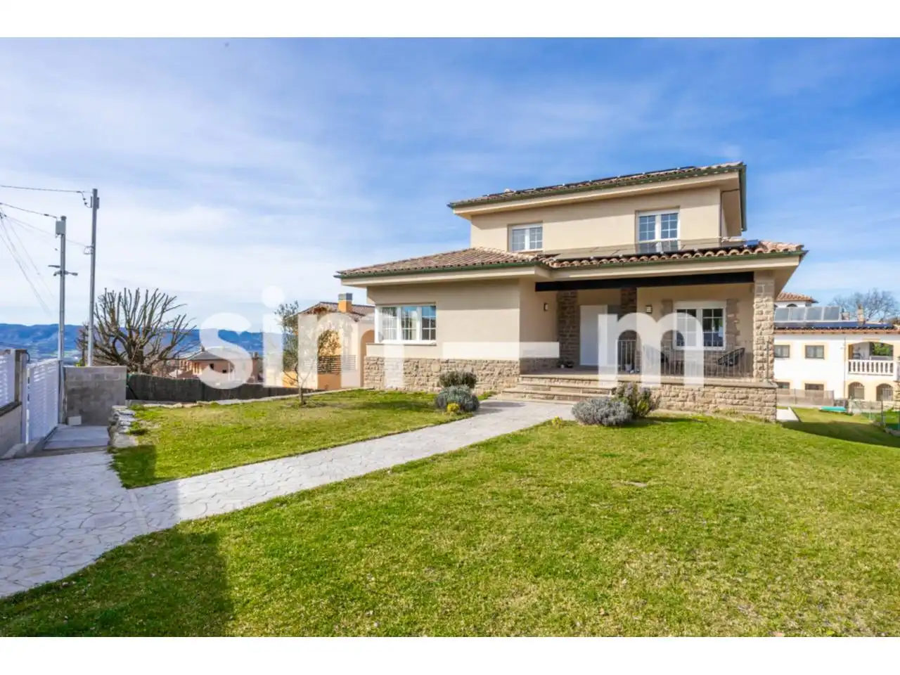 Vista exterior de Casa o xalet en venda en Taradell amb Aire condicionat, Calefacció i Jardí privat