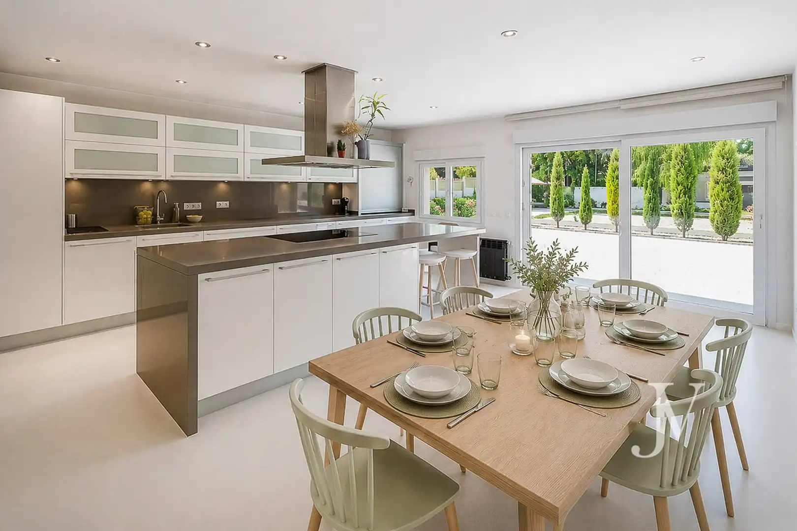 Cocina de Casa o chalet en venta en La Moraleja con Aire acondicionado, Calefacción y Jardín privado