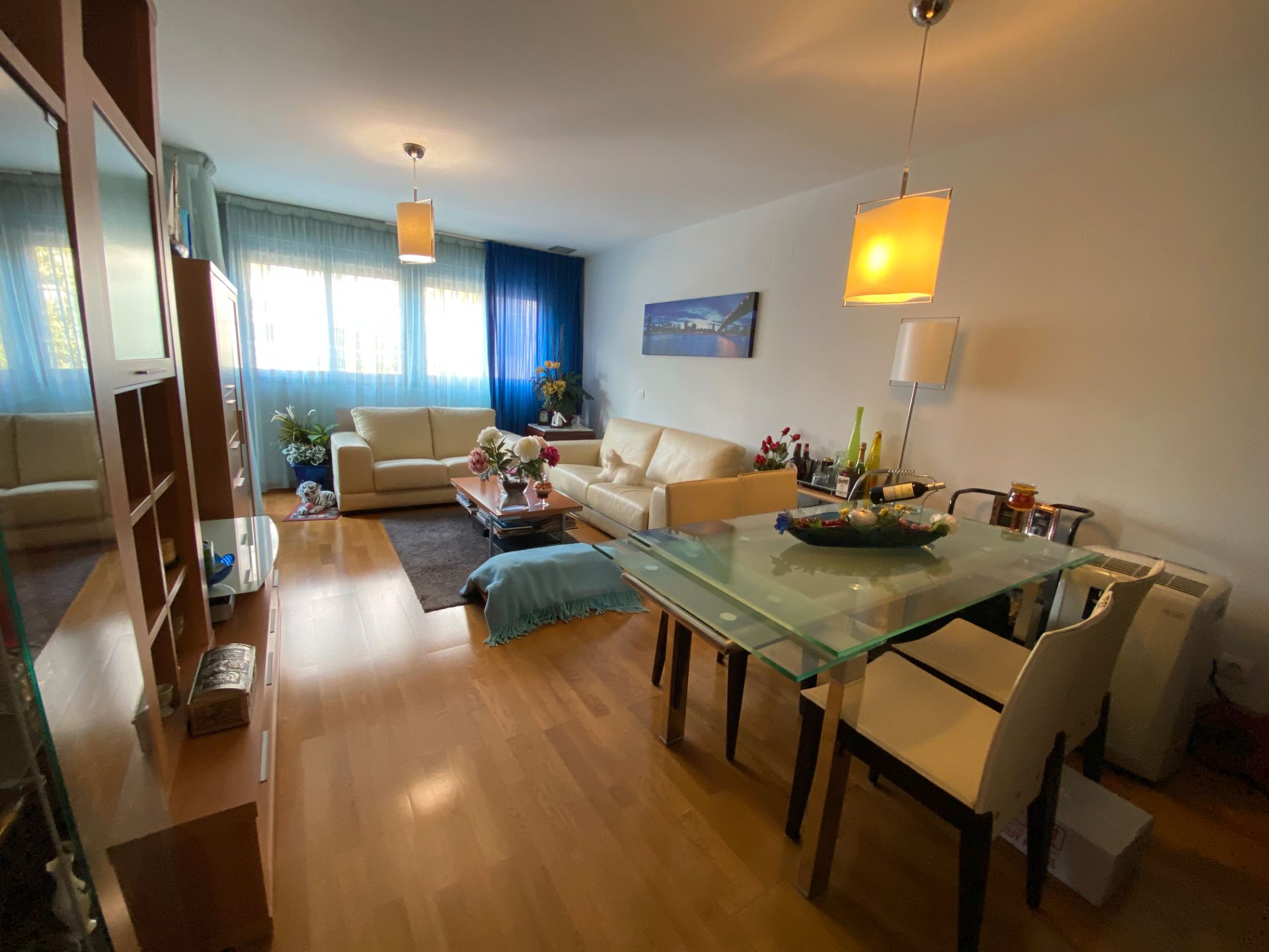 Living room of Flat for sale in Castellón de la Plana / Castelló de la Plana  with Heating, Storage room and Furnished