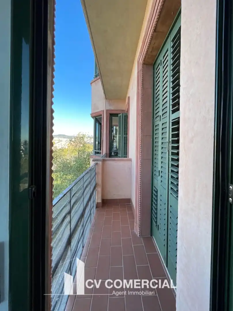 Balcony of Flat for sale in Barcelona  with Air Conditioner, Heating and Parquet flooring