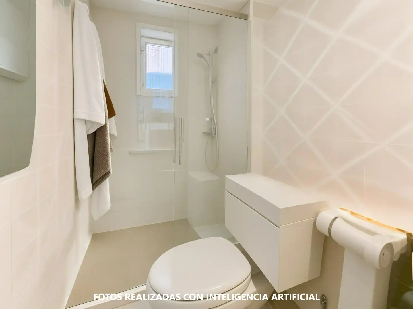 Bathroom of Flat for sale in Madrid  with Heating, Parquet flooring and Balcony