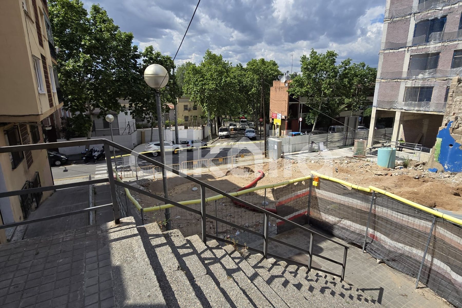 Vista exterior de Piso en venta en  Barcelona Capital con Calefacción