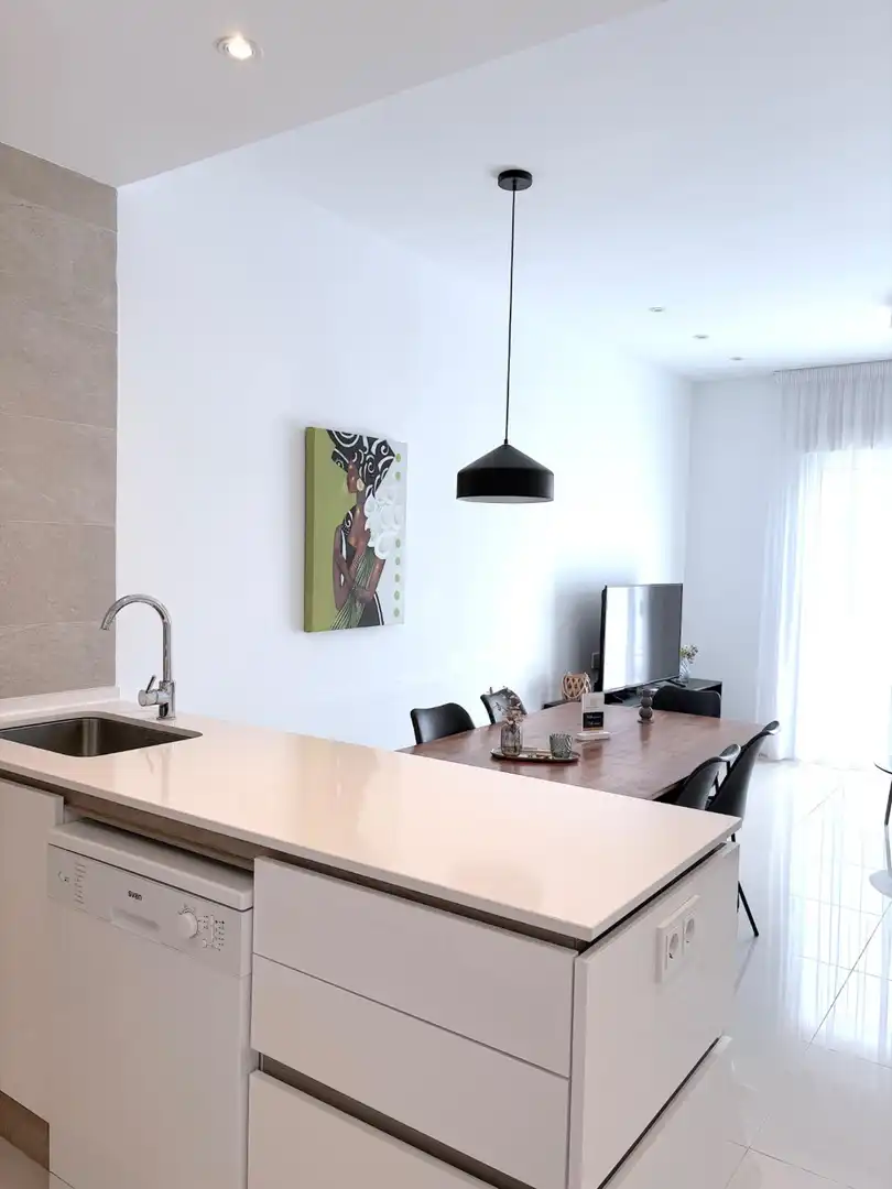 Comedor de Apartamento en venta en Rojales con Aire acondicionado, Jardín privado y Terraza