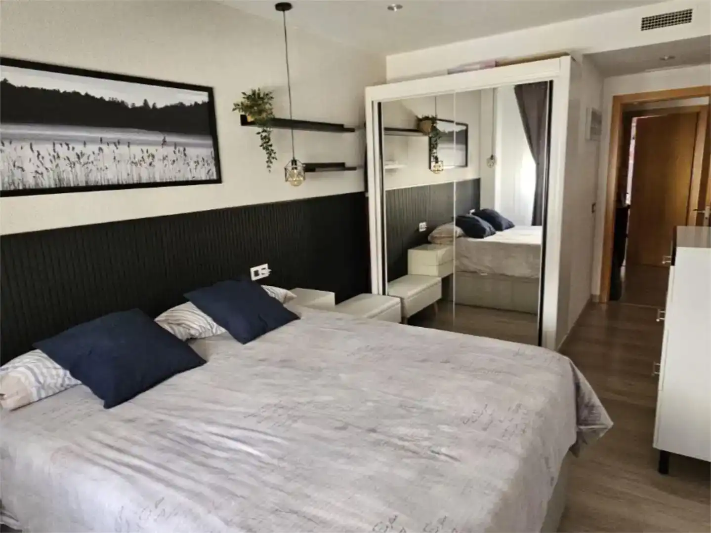 Schlafzimmer von Wohnung zum Verkauf in Peñíscola / Peníscola mit Klimaanlage und Balkon