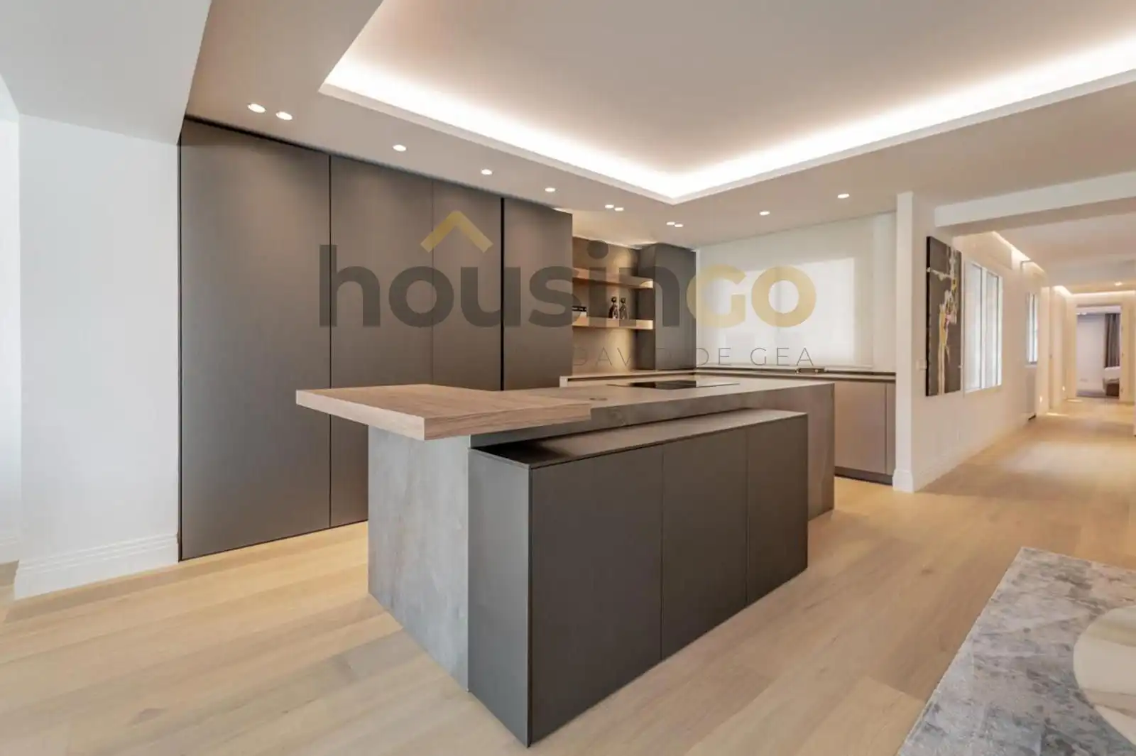 Kitchen of Flat for sale in Madrid  with Air Conditioner, Heating and Terrace
