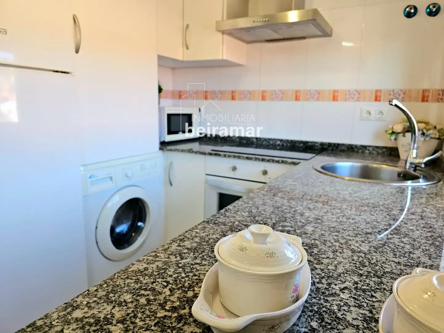 Kitchen of Flat for sale in Ribeira  with Heating, Storage room and Furnished