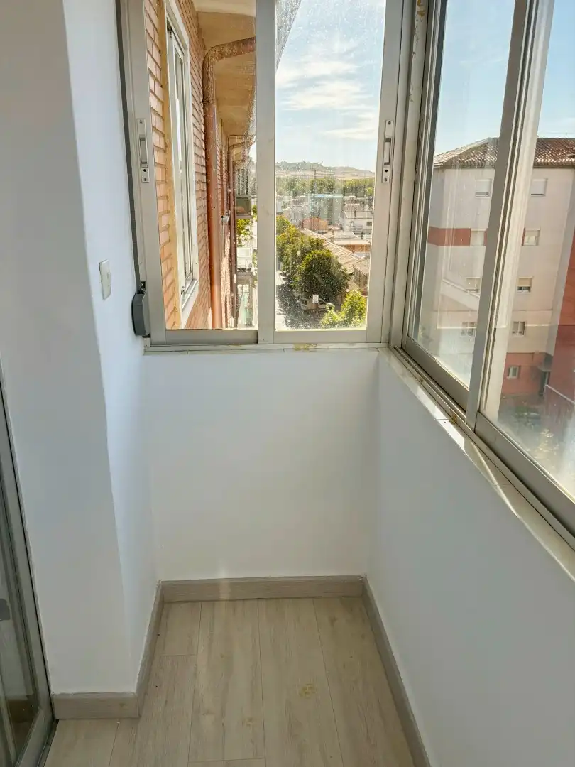 Balcony of Flat for sale in Palencia  with Heating, Terrace and Furnished