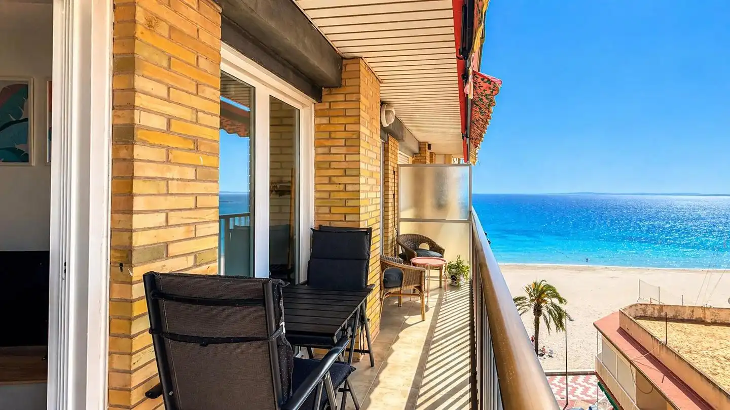 Balcony of Flat for sale in Santa Pola  with Air Conditioner and Terrace
