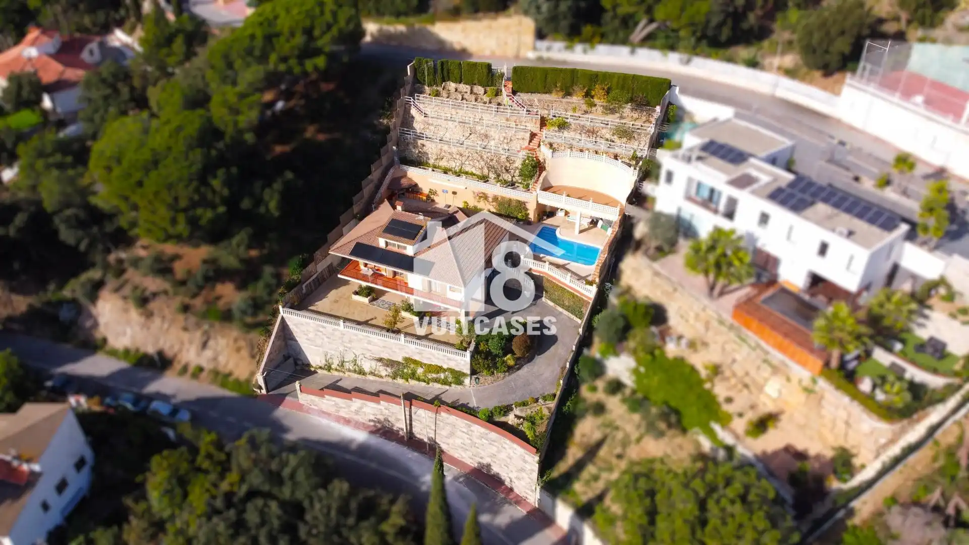 Vista exterior de Casa o xalet en venda en Arenys de Munt amb Calefacció, Terrassa i Traster