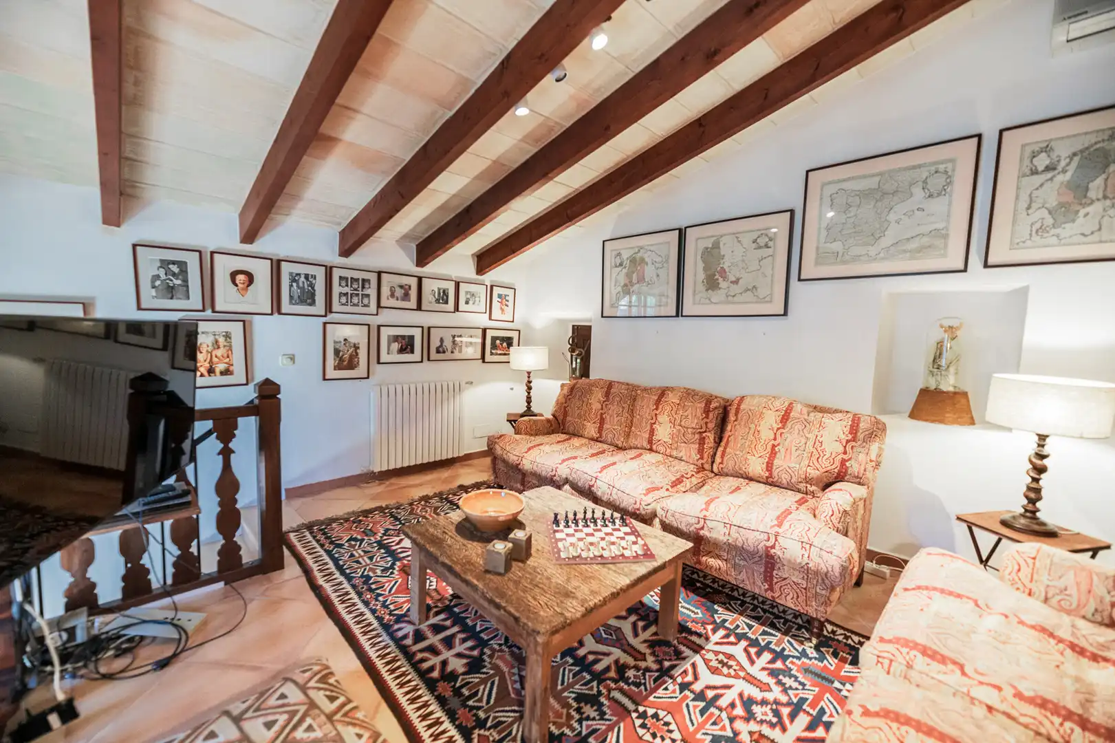 Wohnzimmer von Country house zum Verkauf in Pollença