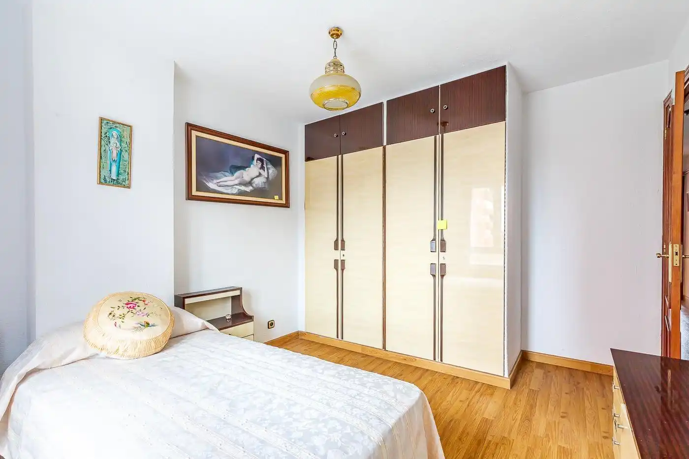 Bedroom of Flat for sale in Puente de Vallecas