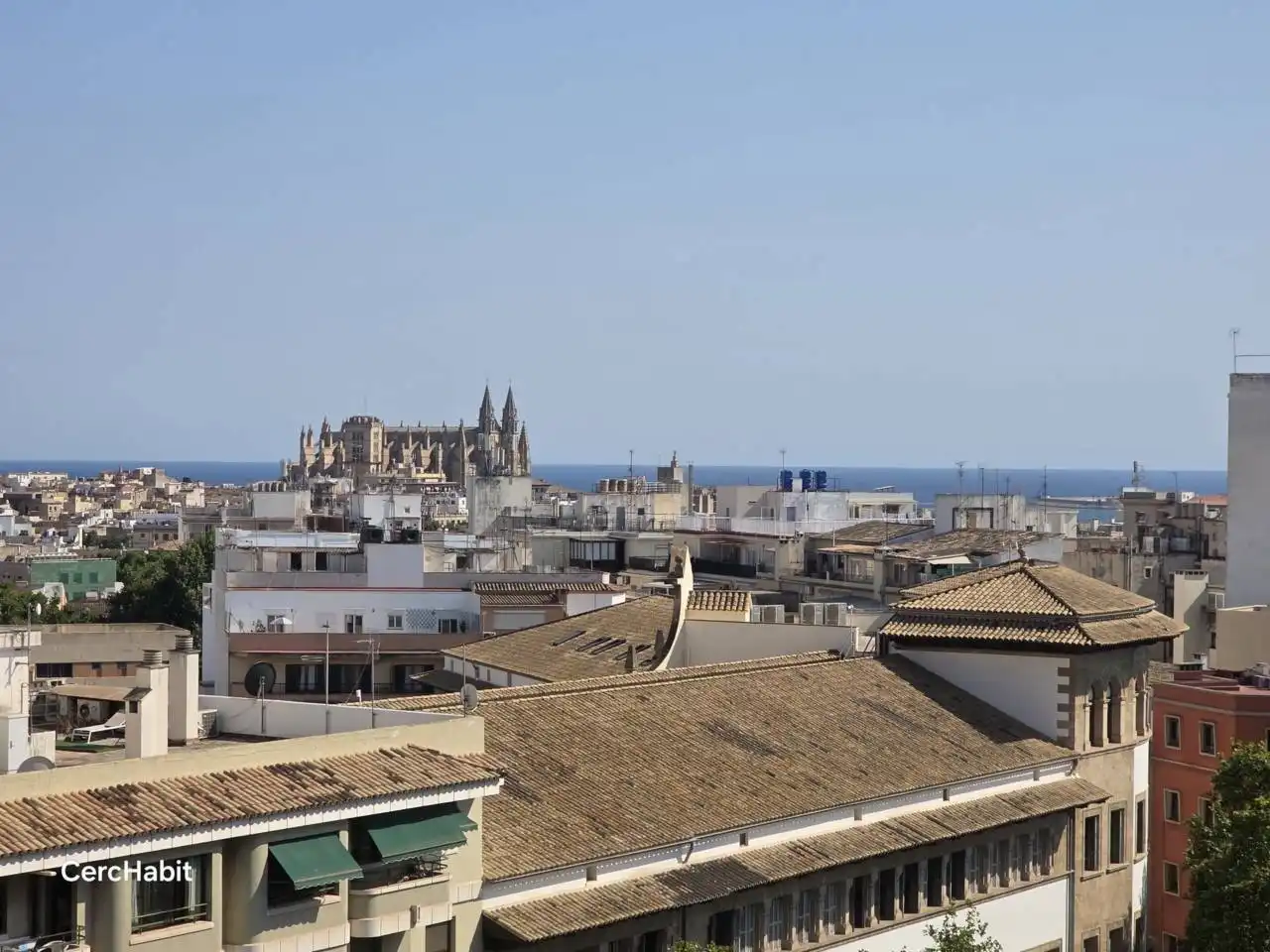 Vista exterior de Pis en venda en  Palma de Mallorca amb Aire condicionat, Calefacció i Parquet