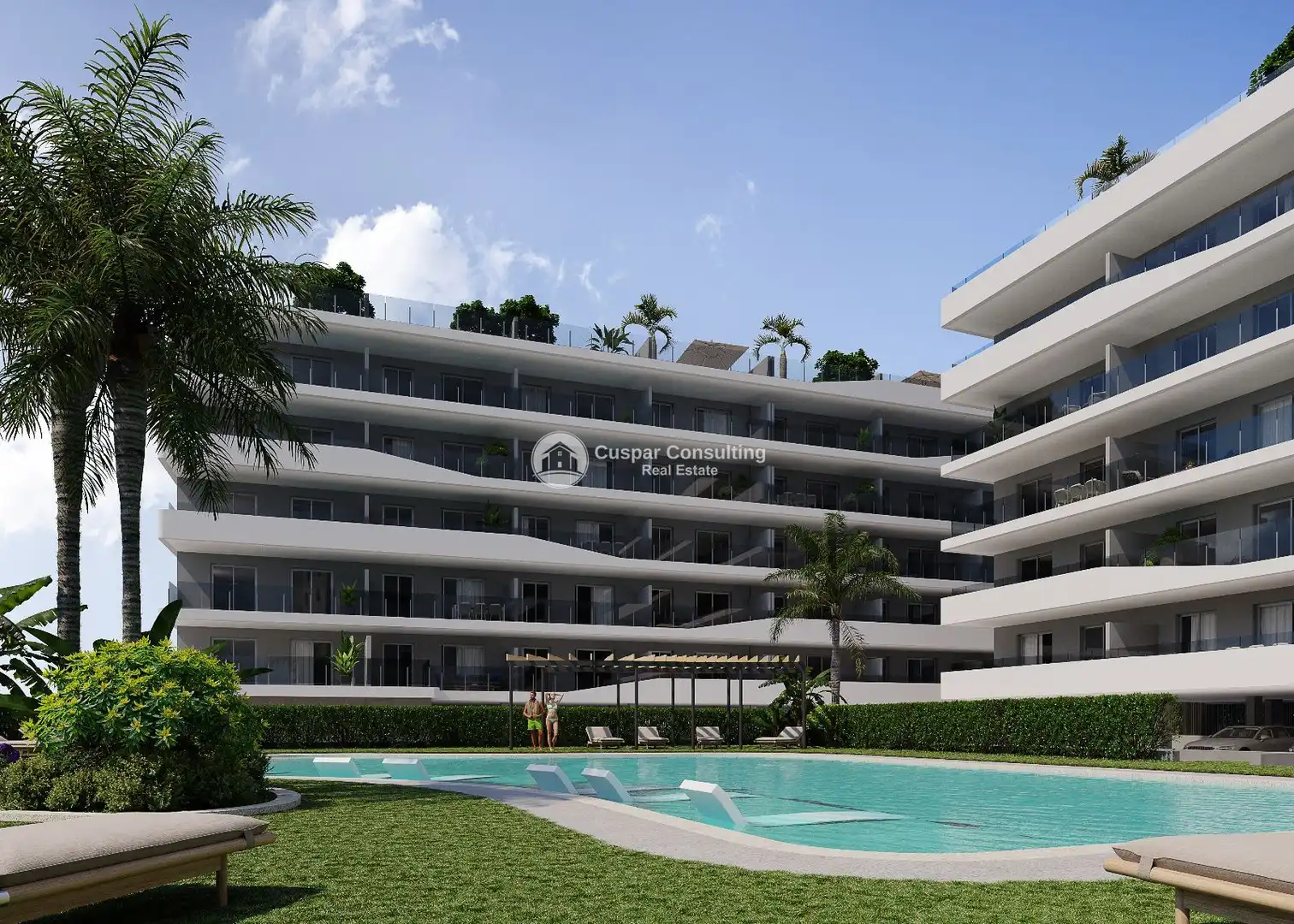 Vista exterior de Ático en venta en Santa Pola con Calefacción, Terraza y Trastero
