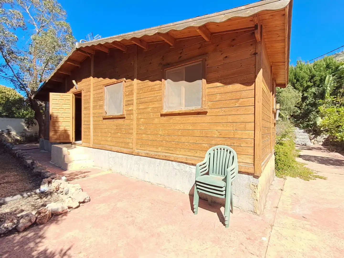 Vista exterior de Casa o chalet de alquiler en L'Alfàs del Pi con Aire acondicionado, Calefacción y Jardín privado