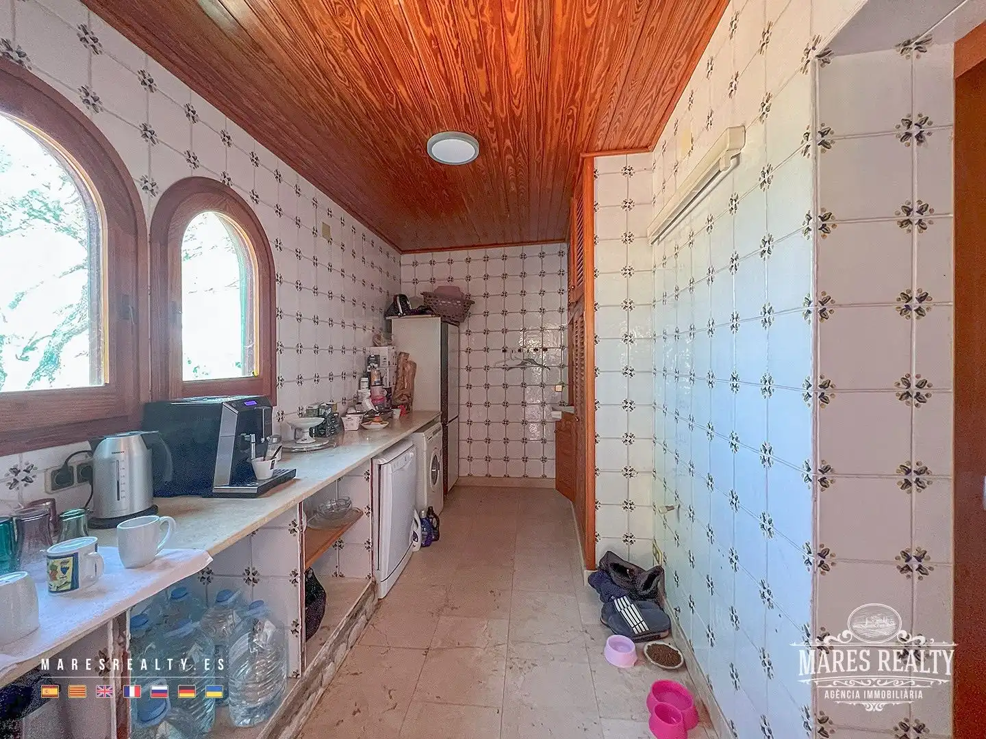 Cocina de Casa o chalet en venta en Blanes con Terraza