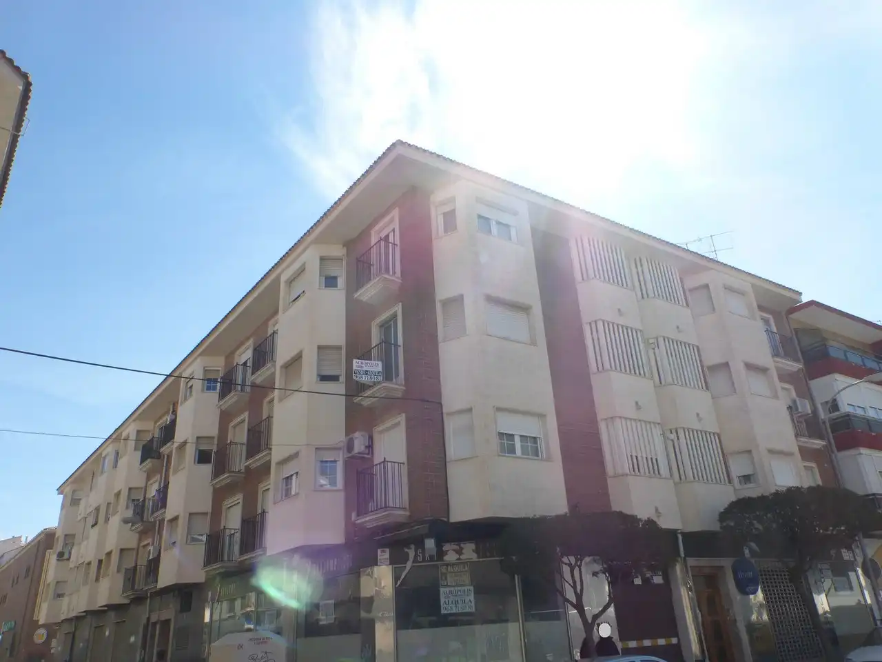 Vista exterior de Pis en venda en Yecla
