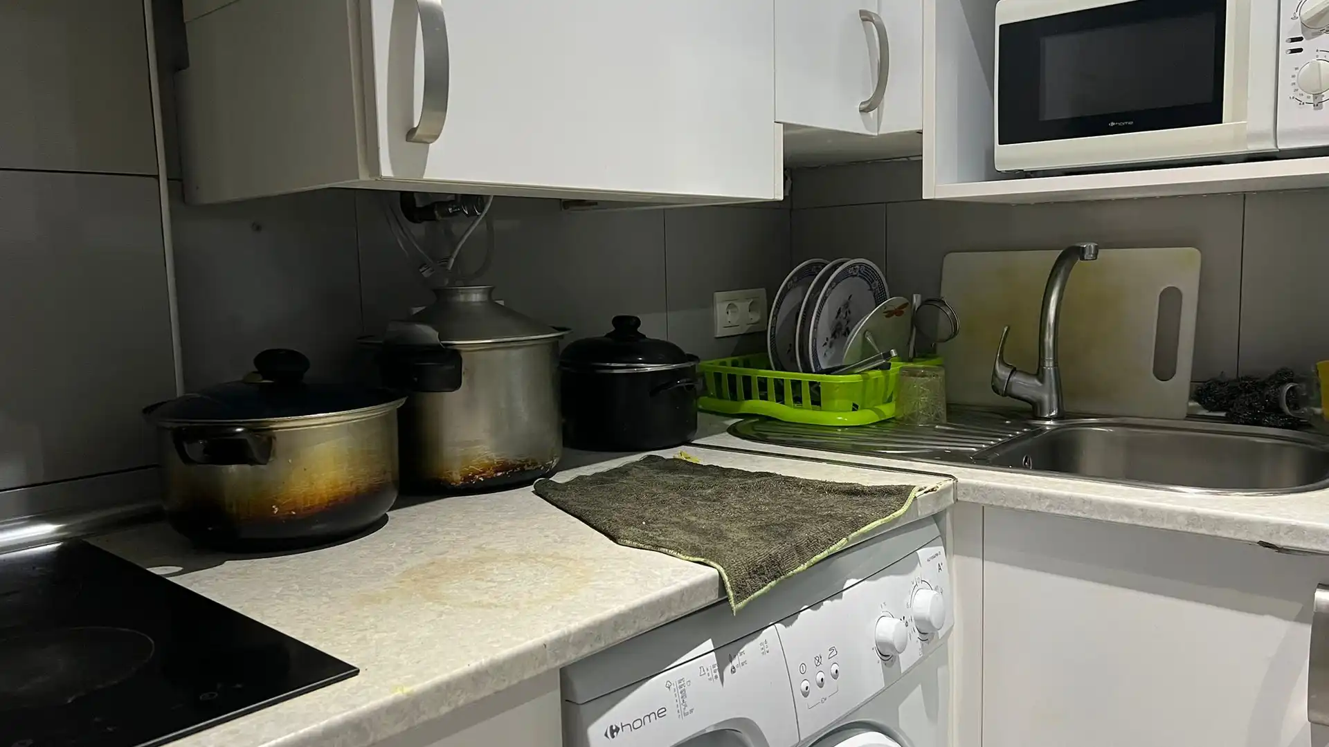 Kitchen of Flat for sale in  Madrid Capital