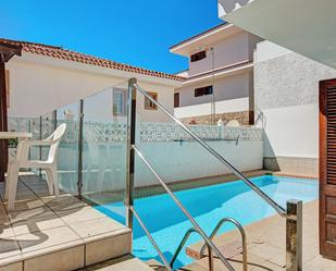 Swimming pool of House or chalet for sale in Mogán  with Air Conditioner, Terrace and Swimming Pool