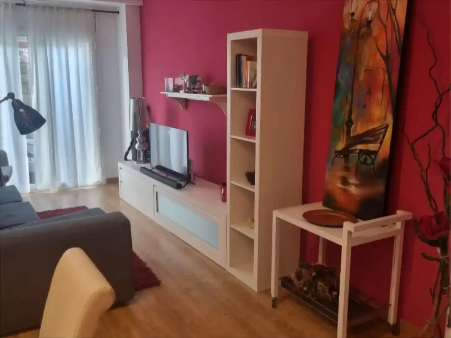 Sala de estar de Planta baja en venta en Roda de Berà con Aire acondicionado, Jardín privado y Parquet