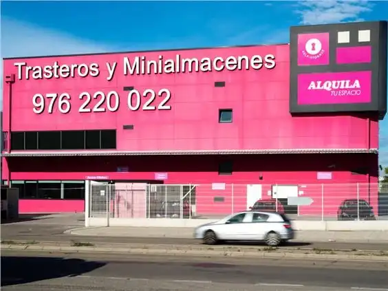 Traster de lloguer en Zaragoza amb Alarma