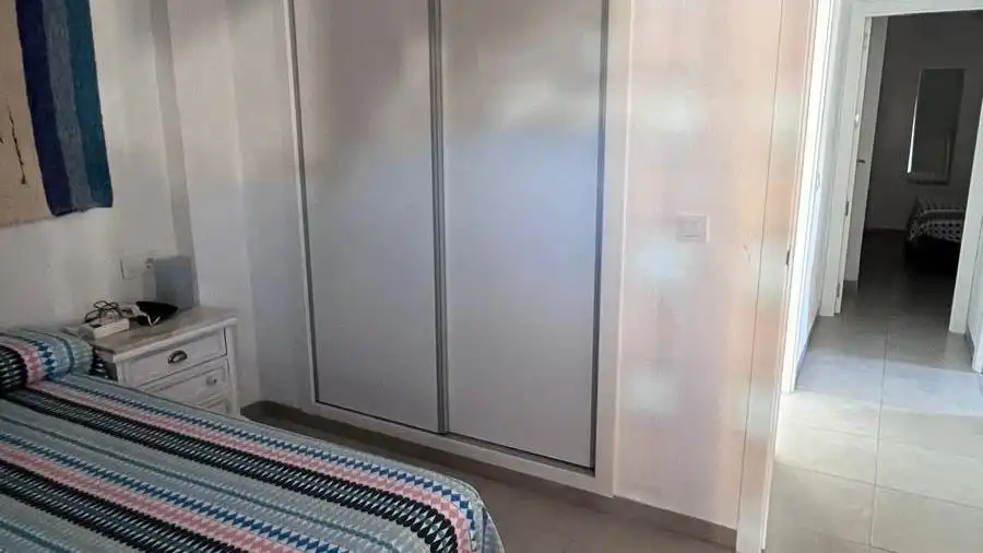 Schlafzimmer von Wohnung zur Miete in La Manga del Mar Menor mit Möbliert