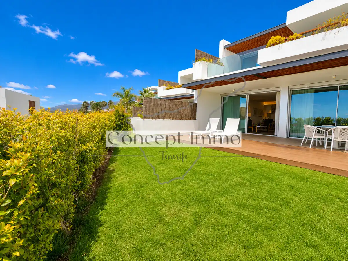 Terraza de Planta baja en venta en Guía de Isora con Aire acondicionado, Jardín privado y Terraza