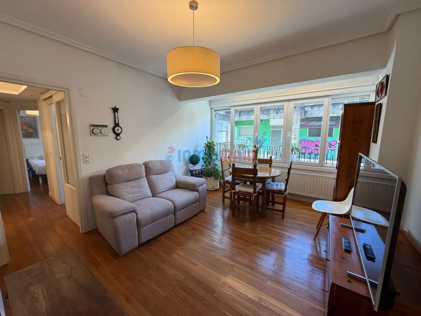 Sala de estar de Piso en venta en Ordizia con Calefacción, Trastero y Amueblado
