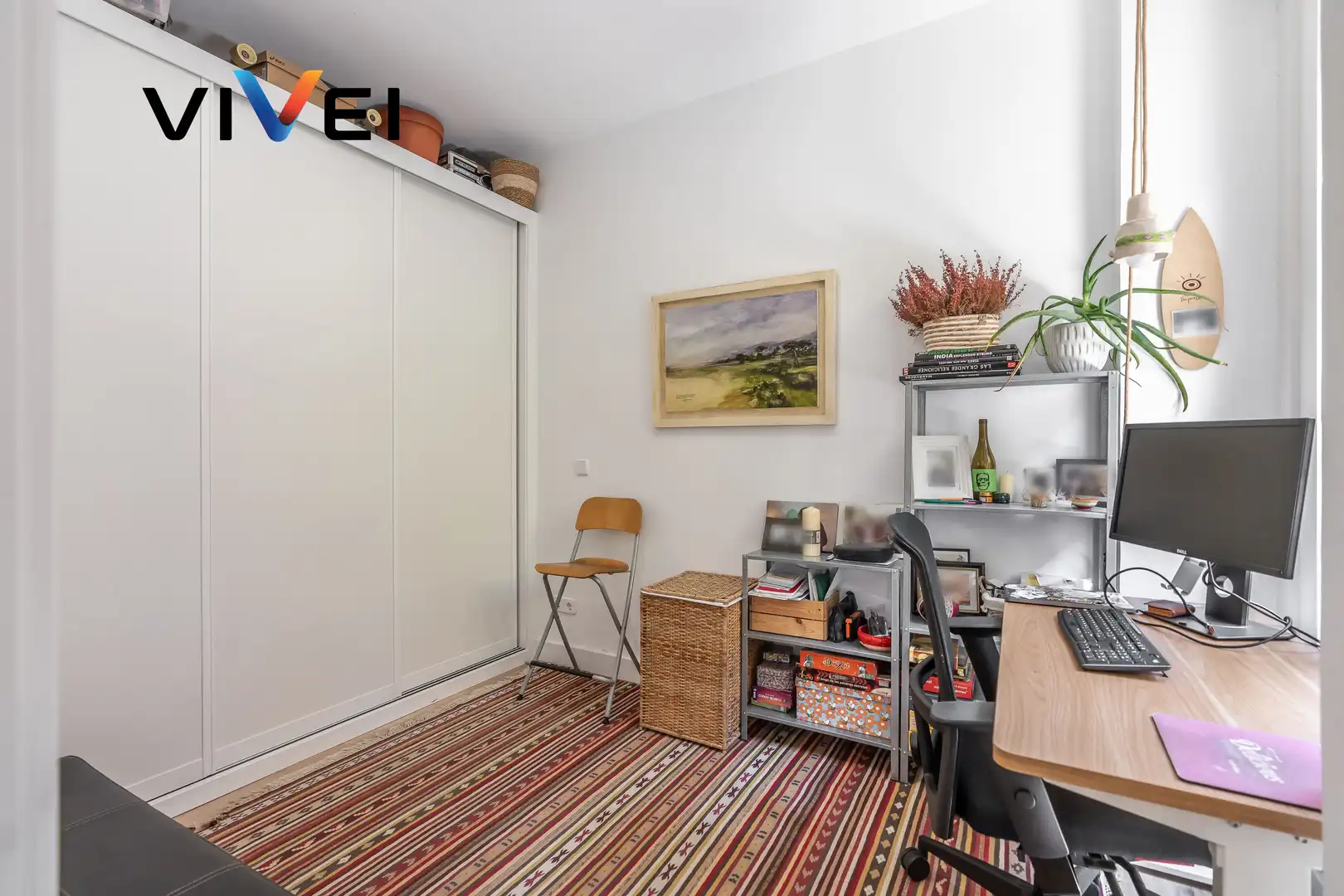 Bedroom of Flat for sale in Madrid  with Balcony